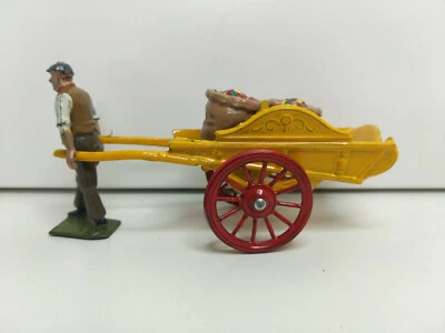 Britains - Charette à bras et marchand de fruits - Photo 1/4