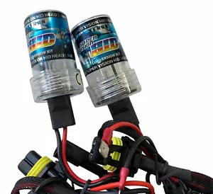 SALE 2x H7 HID Xenon Bulbs with 12000K Ultra White / Blue FROM GERMANY ! - Picture 1 of 2