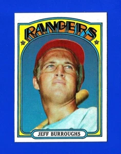 1972 Topps BASEBALL SET BREAK #191 JEFF BURROUGHS RC NRMINT TEXAS RANGERS (SB1) - Picture 1 of 2