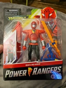 Power Rangers Beast Morphers Beast-X Red Ranger 6" Figure Hasbro 2020 - Picture 1 of 2