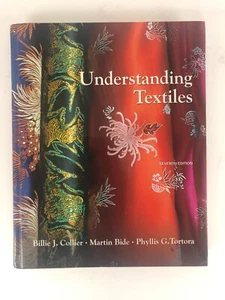 *unmarked* Understanding Textiles Billie J. Collier et al 7e HC VG - Imagen 1 de 4