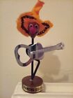 Vintage Retro Novelty Bottle Opener Pancho Guitar Mexican Man With Original Box