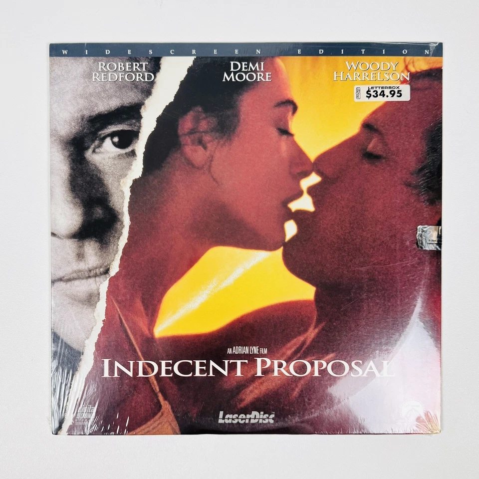 Indecent Proposal Widescreen RARE Laserdisc Moore