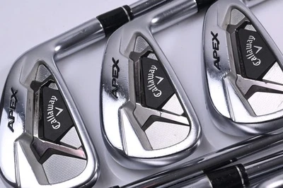 Callaway Apex 21 / Apex Pro Combo Irons / 4-PW / Stiff Flex Elevate ETS 115 - Image 1 of 4