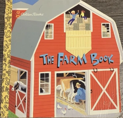 RARE! A Revised Vtg Trade PB Golden Shape Ed.: The Farm Book 1992 ACCEPTABLE!!!! - Image 1 of 4