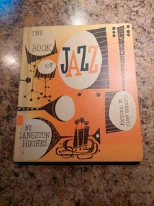 The First Book of Jazz by Langston Hughes 1955 RARE Hardcover Book Ex Lib. - Picture 1 of 8