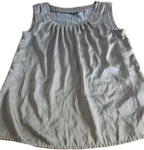 Blusa Damas XS More Like A Med Talbots Sin Mangas Verde Oscuro - Imagen 1 de 4