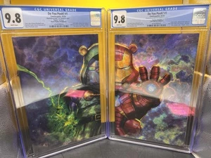 Do You Pooh? #1 CGC 9.8 Doctor Poohm Iron Pooh Marat Mychaels set 7/8 Magma Foil - Picture 1 of 6