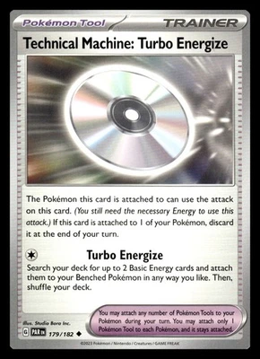 Technical Machine: Turbo Energize Uncommon 179/182 SV04: Paradox Rift Pokemon - Image 1 of 2
