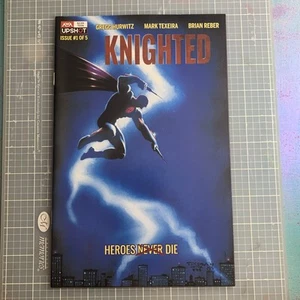 Cómics de Knighted #1 primera impresión Upshot casi nuevos+ - Imagen 1 de 2
