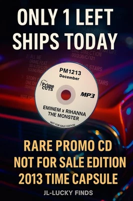 Eminem Rihanna Monster Prime Cuts Promo CD PM1213 Dec 2013 DJ Only Rare - Image 1 of 4