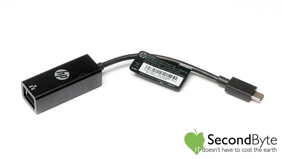 Genuine HP USB-C to Gigabit Ethernet Adapter RJ45 G2 M90993-001 - Image 1 of 1