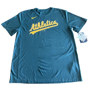 NWT Nike Oakland Athletics MLB Short Sleeve Shirt Size Men's Large - Picture 1 of 6