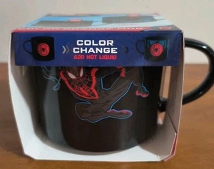 Marvel Spider-Man Miles Morales Color Changing 15 Oz Mug by Zak Designs - Picture 1 of 3