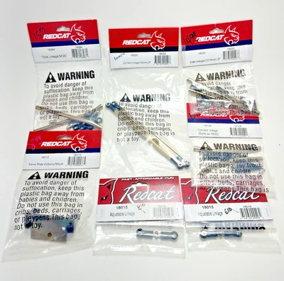 Redcat Everest-10 Lot Servo Plate Mount Connect/Side Linkage 18010 18020 18084 - Image 1 of 4