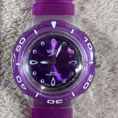 Speedo Women’s Watches Lot Of 3 Blue Pink Purple 50M Water Resistant - Image 1 of 4