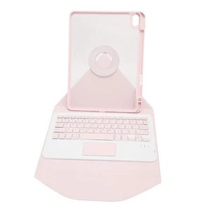 Pink Wireless Keyboard Case 10.9in Magnetic Detachable Keyboard Cover With T HOT - Afbeelding 1 van 12