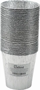 Smoker Drip Bucket 24pk Foil Grease Tray Liner for Traeger Oklahoma Joe Pit Boss - Picture 1 of 2