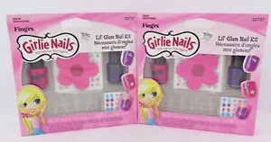 Fing'rs Girlie Nails Little Nails for Little Fingers - Lil' Glam Nail Kit 5yrs+ - Picture 1 of 2