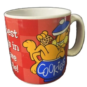 Garfield Cookies Coffee Mug "The best things in life are edible!" Collectable - Picture 1 of 8