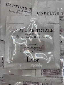 LOT OF 38 DIOR CAPTURE TOTALE CELL ENERGY SUPER POTENT RICH CREME 1ML*38=38ML - Picture 1 of 2