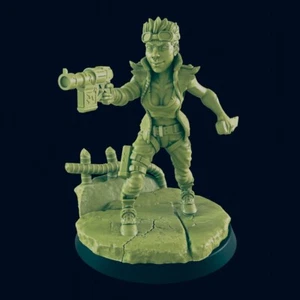 EC3D Beyond the Badland CLAIRE THE RAT 28mm Project Z Fallout Last Days - Bild 1 von 7