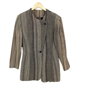 DEBORAH CROSS Jacket Wearable Artisan Crafted Woven Limited Edition R937 - Picture 1 of 7