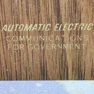 Automatic Electric Communications For Government  Box Must See Pictures - Picture 1 of 7