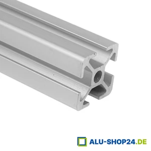ALU Profil Aluprofil 20 x 20 Nut 5 Aluminium Profil Systemprofil item kompatibel - Bild 1 von 5