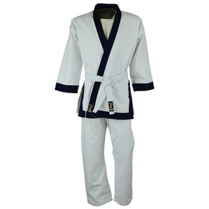 Playwell Tang Soo Do 14oz Heavyweight Uniform Adults Suits Cotton Gi Kimono - Picture 1 of 2