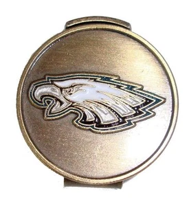 Philadelphia Eagles Hat Clip with Golf Ball Marker - Picture 1 of 2
