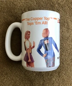 Vintage DURACELL BATTERIES MUG "The Putterman" Kupfer Top 90er Werbung OOP - Bild 1 von 5