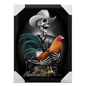DGA Tees - Gallero - Small Framed Canvas Art - 12" x 16" - Picture 1 of 1