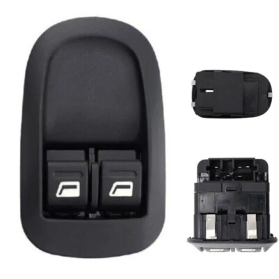 Interruptor de ventana eléctrica delantero izquierdo/derecho para peugeot 206 cc jumpy mpv Foto 1 de 4