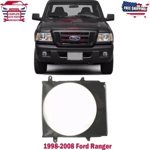 New Fan Shroud Radiator Fan For 1998-2008 Ford Ranger 3.0L - Bild 1 von 6