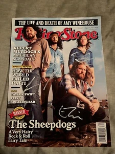 THE SHEEPDOGS Rivista Rolling Stone Autografata firmata (piena, edicola) - Foto 1 di 3