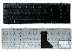 Genuine QWERTY TURKISH keyboard DELL Inspiron 1764 1749 /08K10D /DE161-TUR - Afbeelding 1 van 3