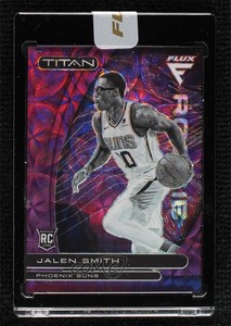 2020 Panini Flux Titan Rookies FOTL Purple Scope Prizm /38 Jalen Smith Rookie RC