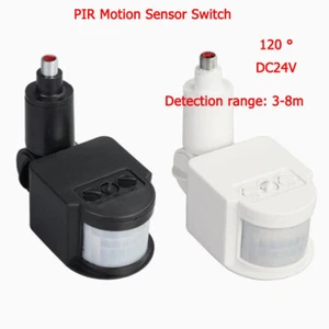 PIR Motion Sensor Switch Safety Human Infrared Induction Delay Switch Probe 120° - Picture 1 of 10