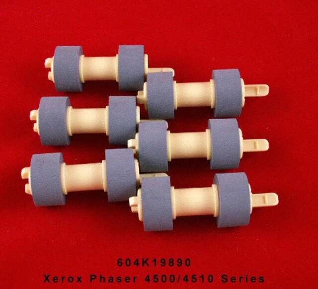 Xerox Phaser 4500 7100 Okidata B6300 Pickup Roller (6-pcs) 604K19890 OEM Quality - Image 1 of 1