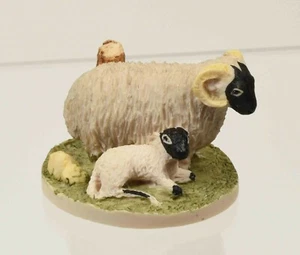 Peter Fagan Colourbox Miniaturen Schaf und Lamm ~ handbemalt - Bild 1 von 3