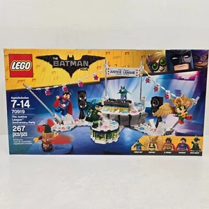 Lego 70919 The Batman Movie Justice League Anniversary Party New Sealed 2018 - Picture 1 of 7
