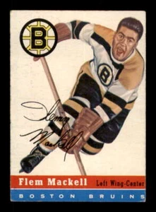 1954-55 Topps #36 Fleming Mackell VGEX Bruins 540064 - Picture 1 of 2