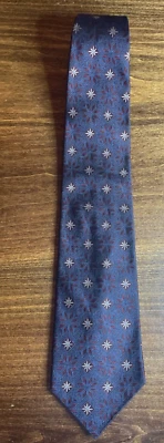 Corbata de colección Karl Lagerfeld 100 % seda estampado de estrellas clásica de lujo multicolor Foto 1 de 4