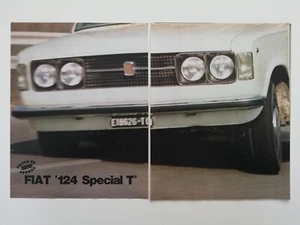 Clipping Ausschnitt Artikel 1971 Fiat 124 Special T Probefahrt - Bild 1 von 4