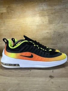 Nike Air Max Axis Premium Mens Size 10 Shoes Sneakers Black Volt/Total Orange - Picture 1 of 9