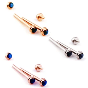2pcs Stainless Steel Screw Pins Tubes For Pasha Band Sreap Bracelet lugs - Picture 1 of 4