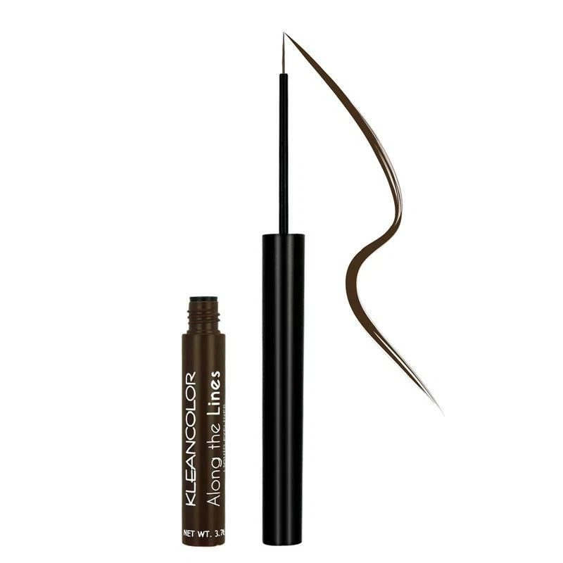 KleanColor Along The Lines Liquid Eyeliner - Waterproof - Brown Shade TEDDY BEAR - Image 1 of 1
