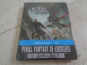 FINAL FANTASY XV KINGSGLAIVE *rare* 2 Disc Blu-.ray SteelBook NEW&SEALED Anime - Picture 1 of 5