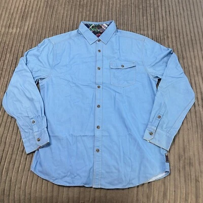 Sean John Denim Shirt Mens 2XL Blue 90's Y2K 00's Cotton Hip Hop Grunge - Image 1 of 4
